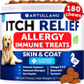 Do Not Sell On Amazon Dog Allergy Relief Chews Itching Skin Relief For Dogs Fish Oil 3 Seasonal Allergies Pills Skin & Coat Anti ItchHot Spots Treatment Canine Immune Health Supplement 180 Soft Treats